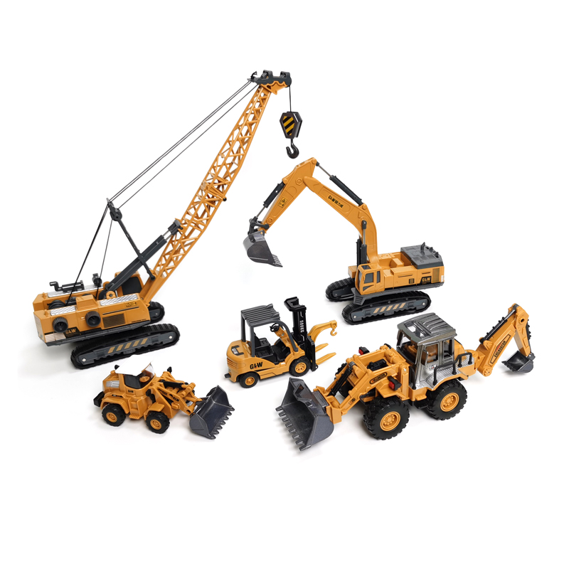 Renewable Energy Model - Tower Crane Toy Model Diecast Excavator