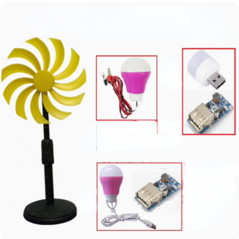 Renewable Energy Model - Small Wind Turbine Generator Micro Motor