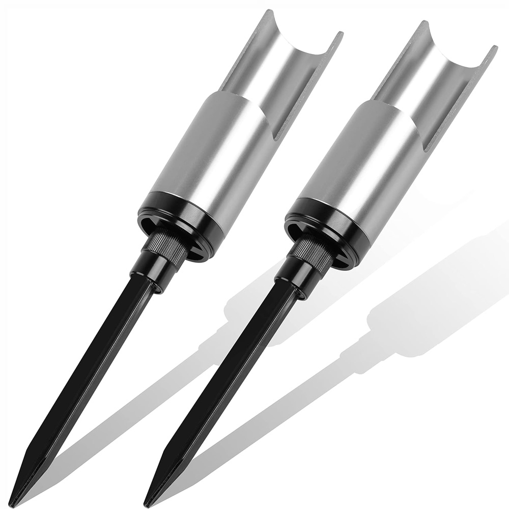 Earthing Grounding Rod - 1pc/2pcs Universal Fishing Rod Pole Holders