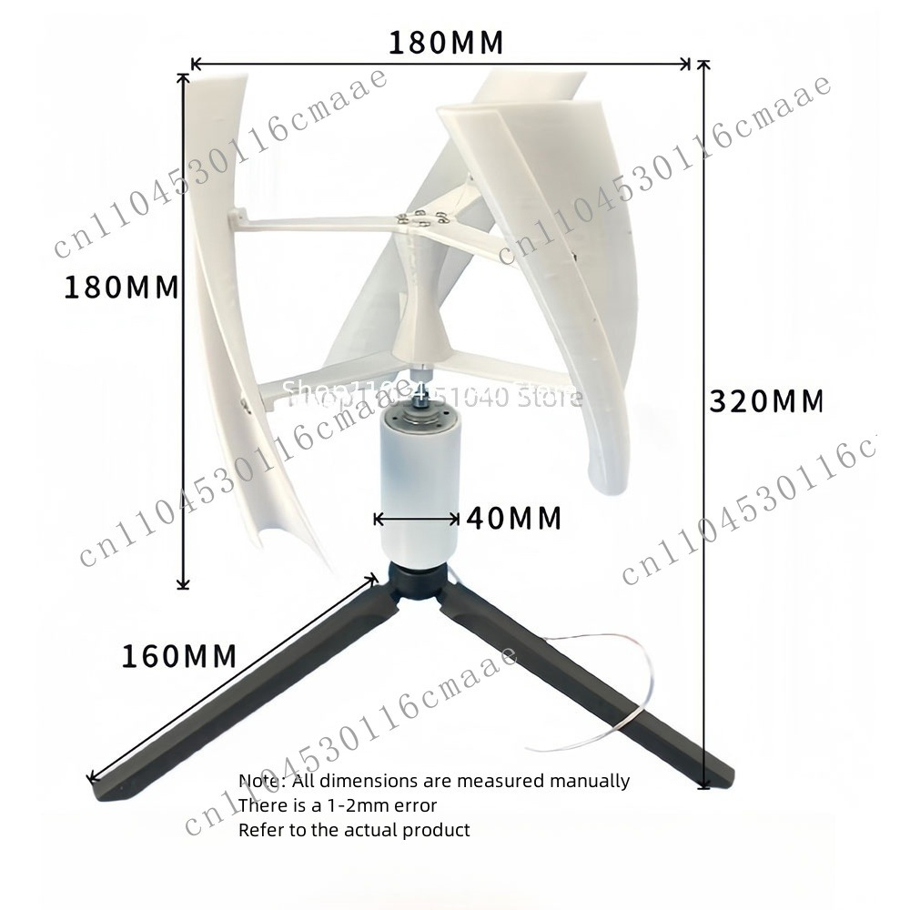 New DIY Wind Turbine Fan Blade - Mini Wind Turbine Vertical 评论和价格