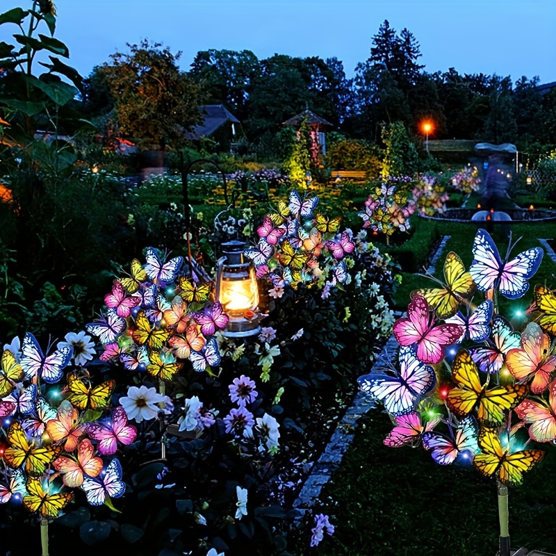 Solar LED Butterfly Garden Lig - Solar Street Light Led 评论和价格