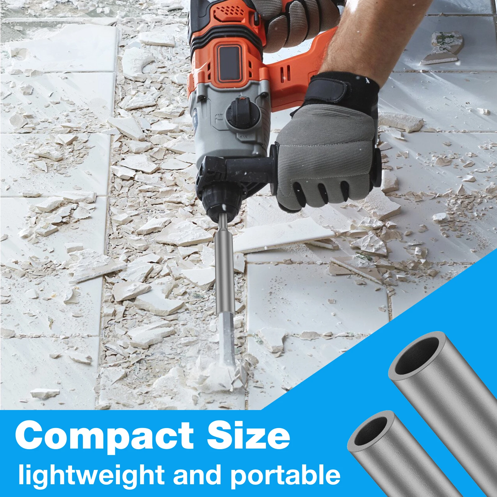 2Pcs SDS Plus Ground Rod Drive - Earthing Grounding Rod 评论和价格