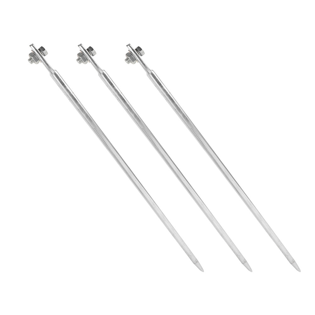3Pcs 50Cm Premium Galvanized G - Earthing Grounding Rod 评论和价格