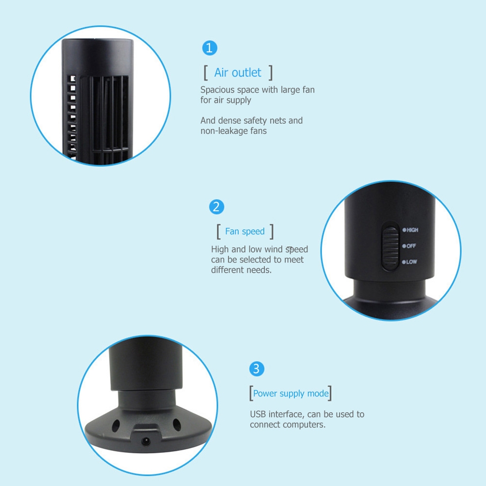 D9 Portable Air Cooler Vertica - Mini Wind Turbine Vertical 评论和价格