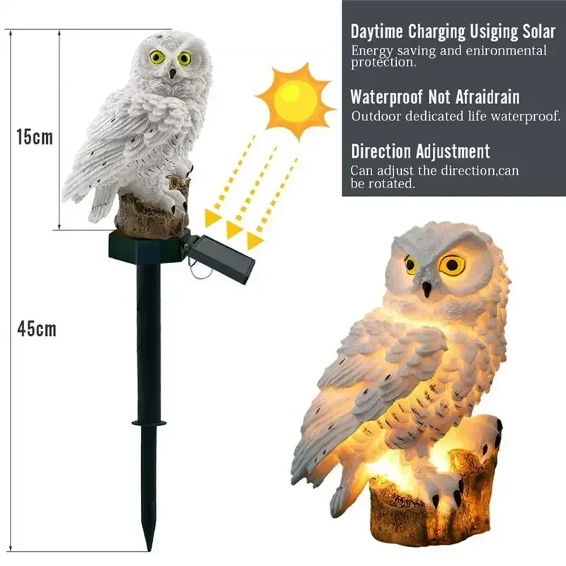 Solar Owl Ground Light LED Out - Solar Street Light Led 评论和价格