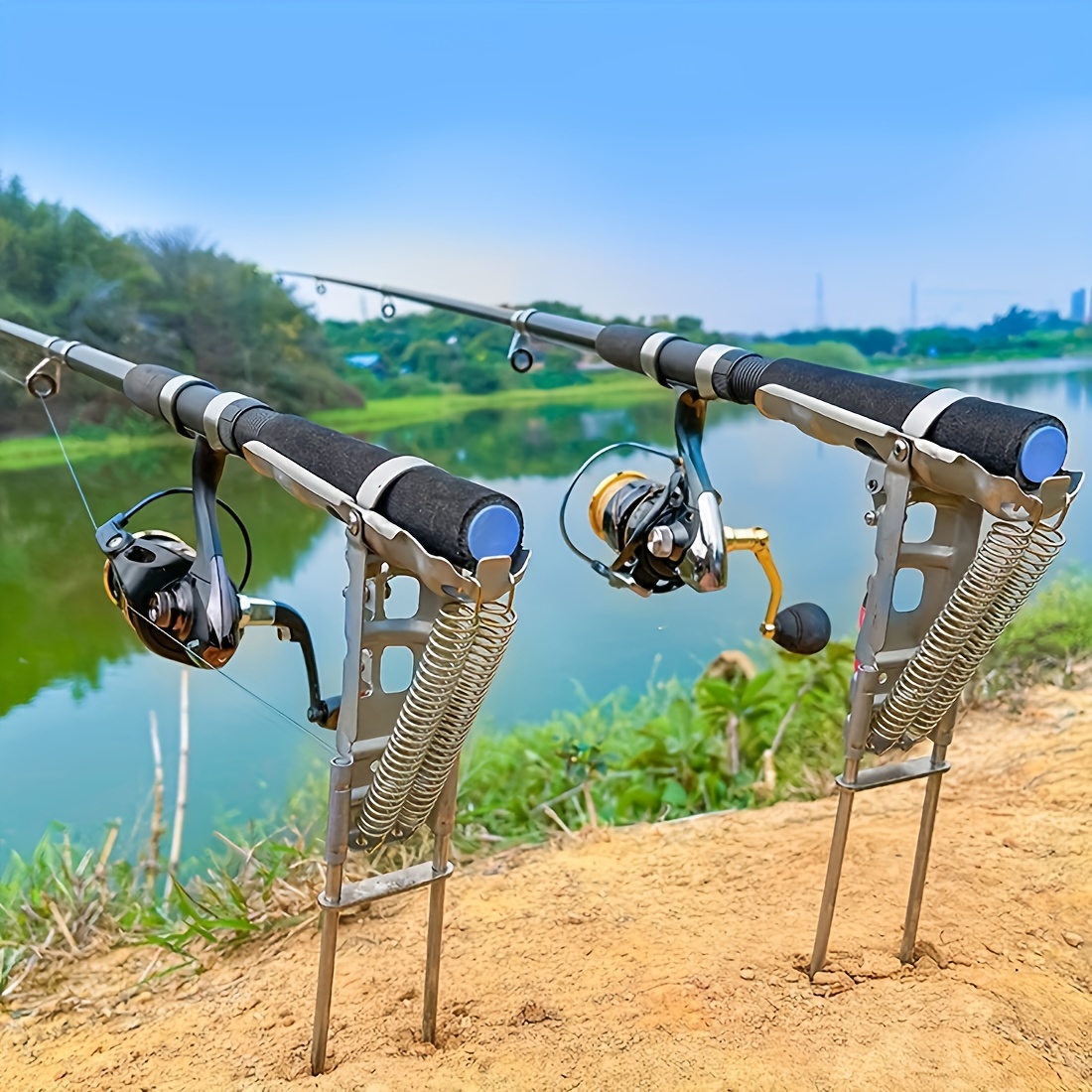 Automatic Spring Fishing Rod H - Earthing Grounding Rod 评论和价格