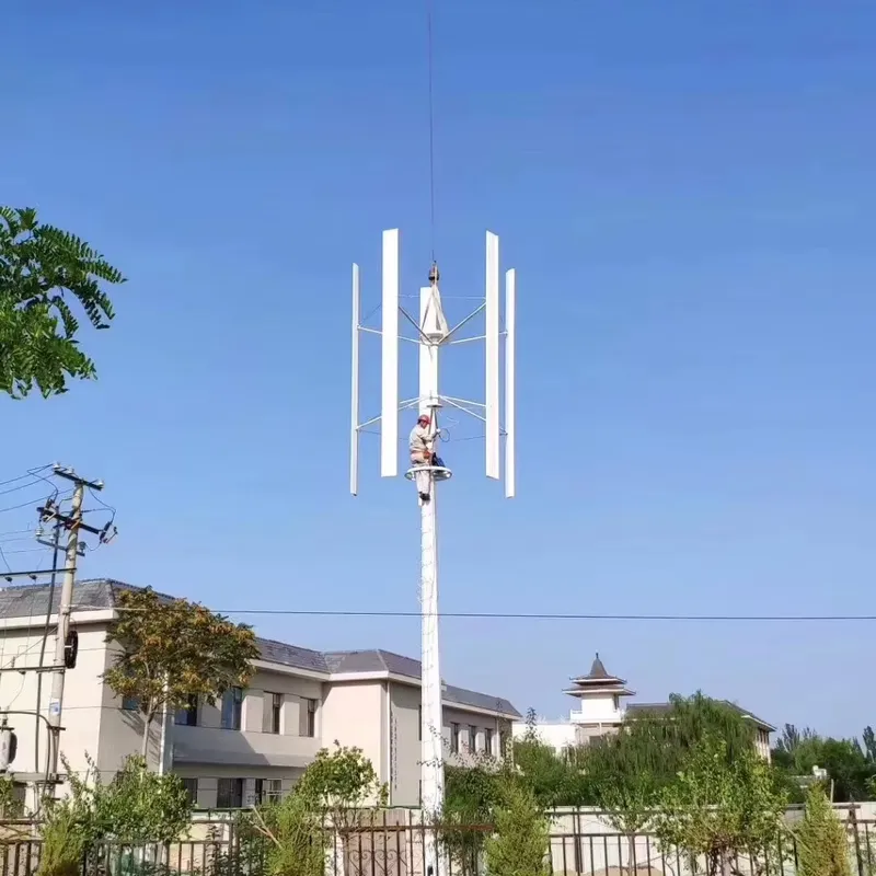 New Design Windmill Fan Blades - Mini Wind Turbine Vertical 评论和价格